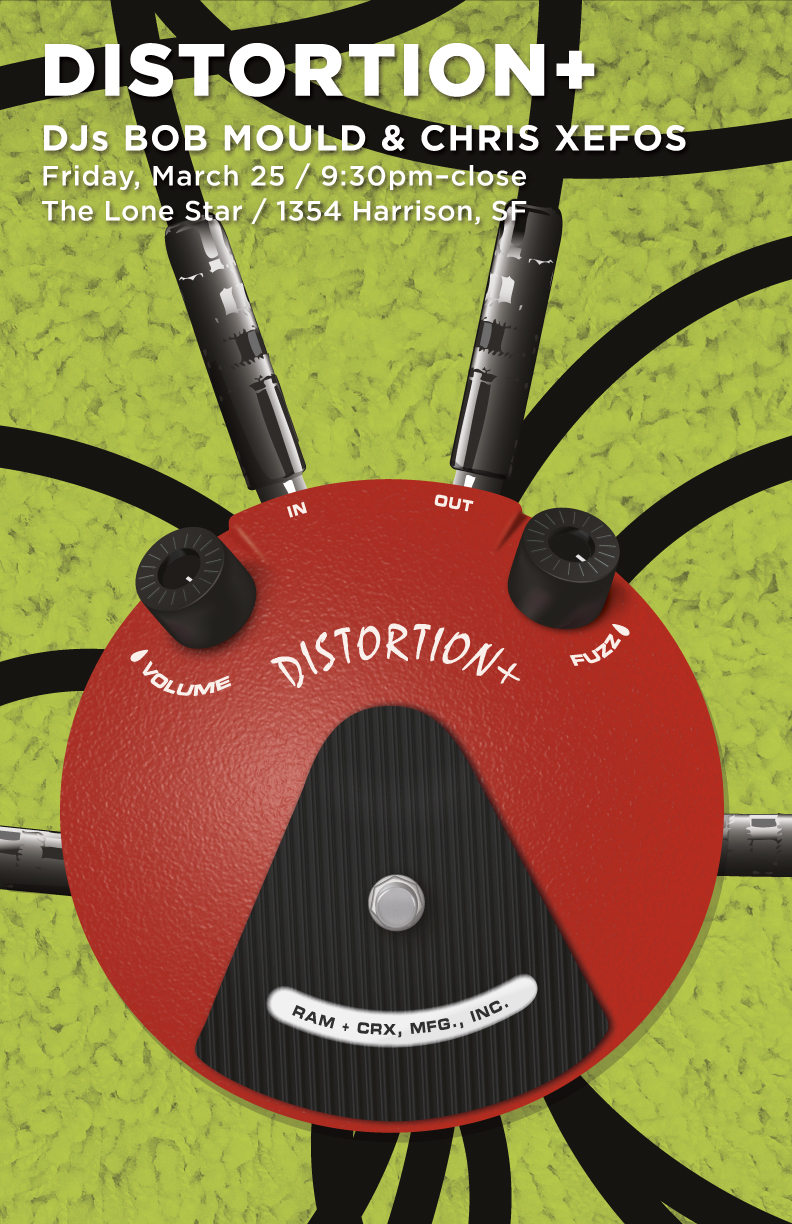 distortion plus poster number four