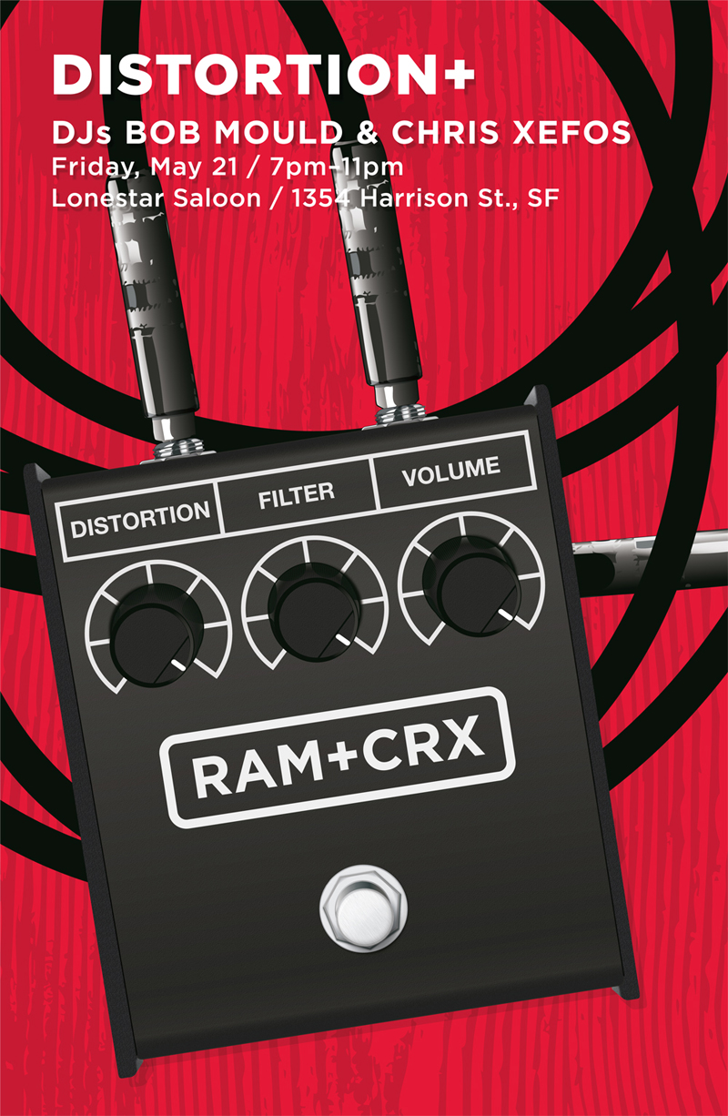 distortion plus poster number two