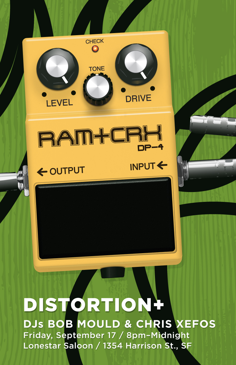 distortion plus poster number four